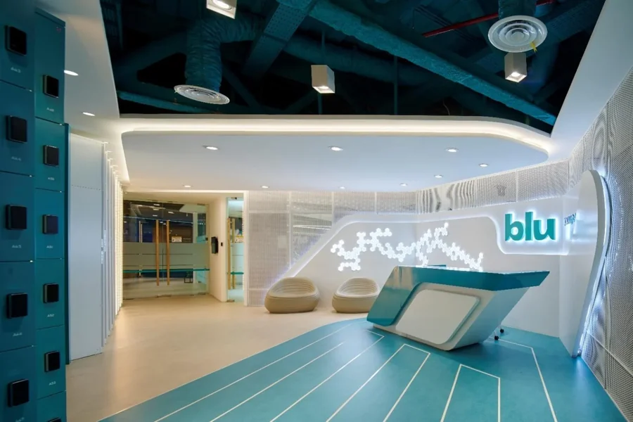កន្លែងការងារដែលមានពណ៌ — BCA Digital Headquarters; ហ្សាការតា ឥណ្ឌូណេស៊ី