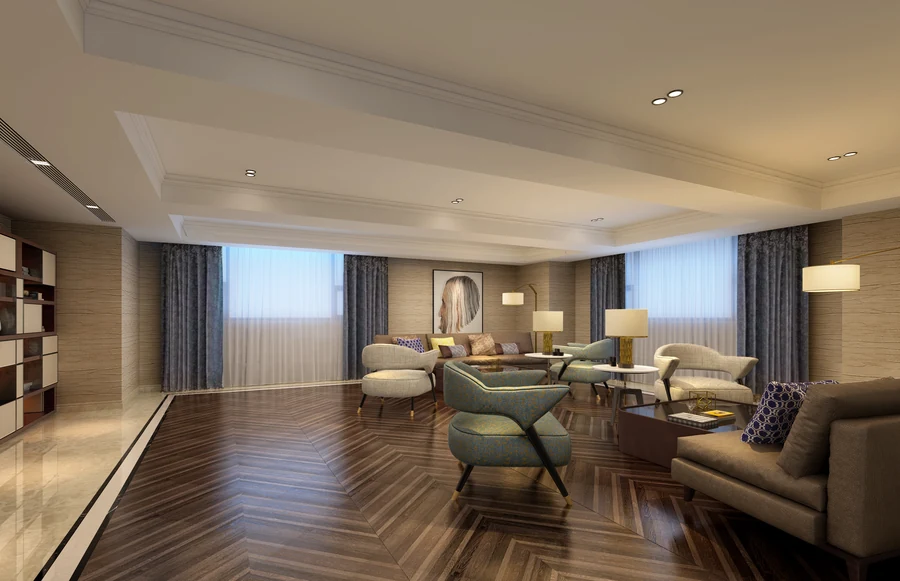 ក្លឹបលំនៅឋាន — Riverside Residential Clubhouse; សៀងហៃ ប្រទេសចិន