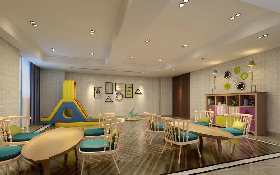 ក្លឹបលំនៅឋាន — Riverside Residential Clubhouse; សៀងហៃ ប្រទេសចិន