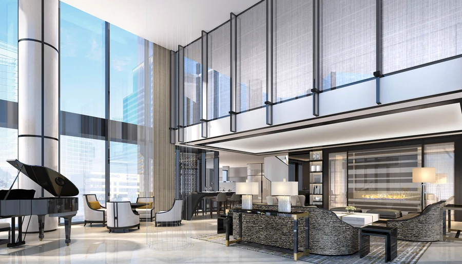 ការរស់នៅក្នុងលំហពីរជាន់ — Sanlitun Duplex Residences; ប៉េកាំង ប្រទេសចិន