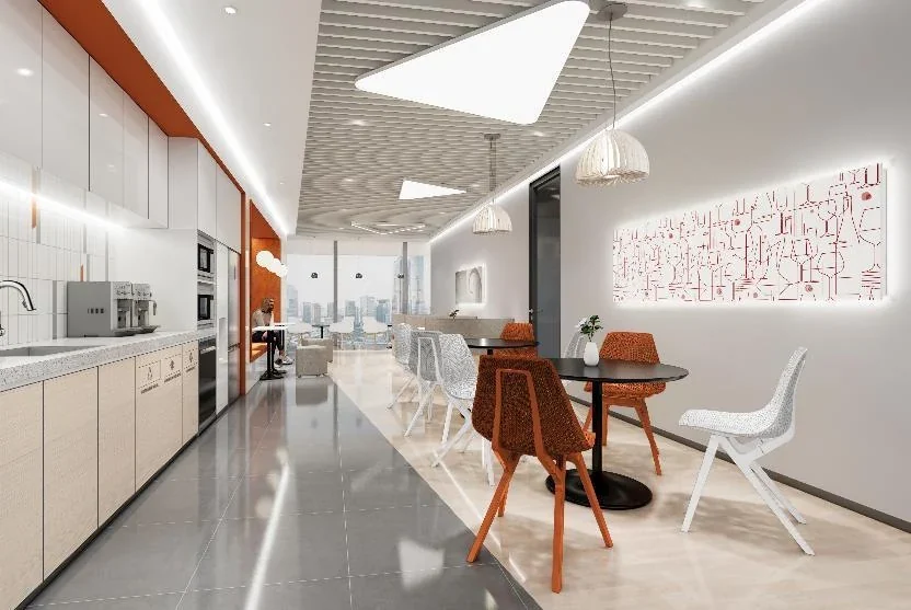 ការស្វាគមន៍ដ៏សមស្រប — UBS Workplace; សៀងហៃ ចិន